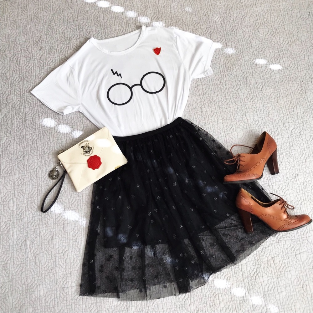 Stars Tutu Tulle Skirt